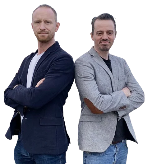 Niels and Dariusz from The Online Gurus
